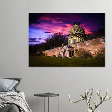Dunmore Pineapple West Lothian Scotland poster on premium matte paper