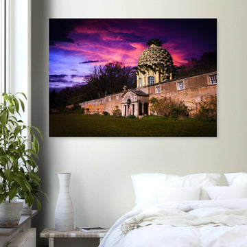 Dunmore Pineapple West Lothian Scotland poster on premium matte paper