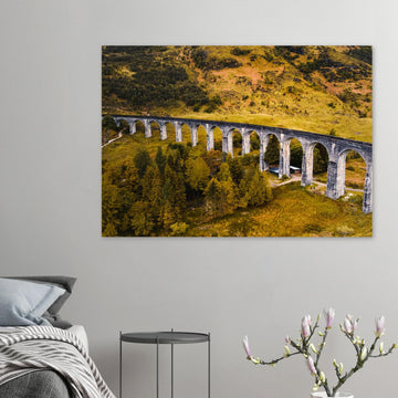 Glenfinnan Viaduct Highland Scotland landscape print
