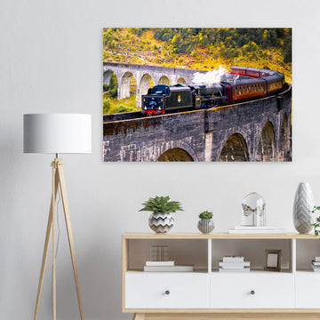 Glenfinnan viaduct wall art poster print premium matte