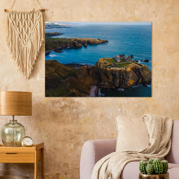 Dunnottar Castle wall art poster print premium matte
