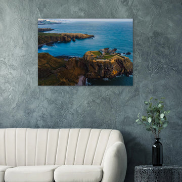 Dunnottar Castle wall art poster print premium matte
