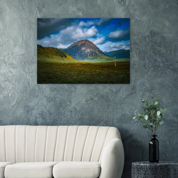 Buachaille Etive Mor Highlands Scotland poster on premium matte paper