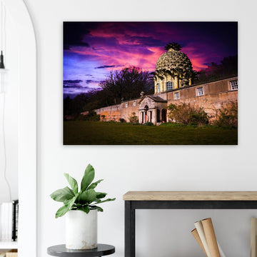 Dunmore Pineapple West Lothian Scotland poster on premium matte paper