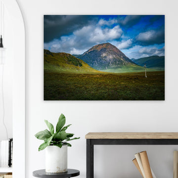 Buachaille Etive Mor Highlands Scotland poster on premium matte paper