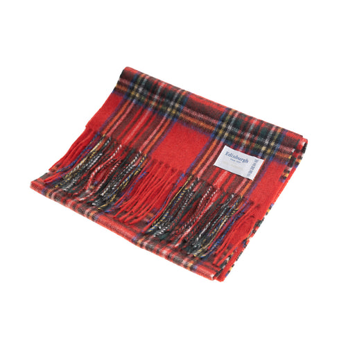 Lambswool scarf Stewart Royal tartan | Scottish clan tartan scarf