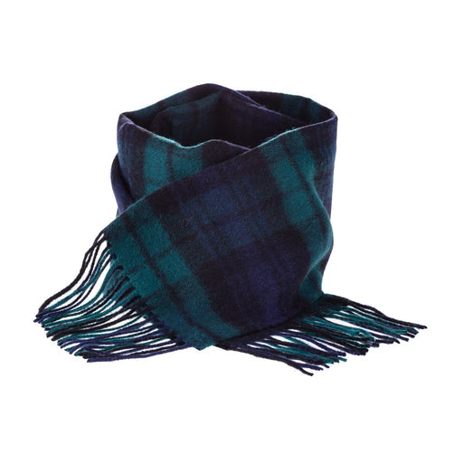 Lambswool scarf Campbell Clan tartan | Scottish clan tartan scarf