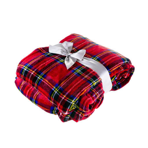 Scotland Tartan Print Blanket - 100% Polyester