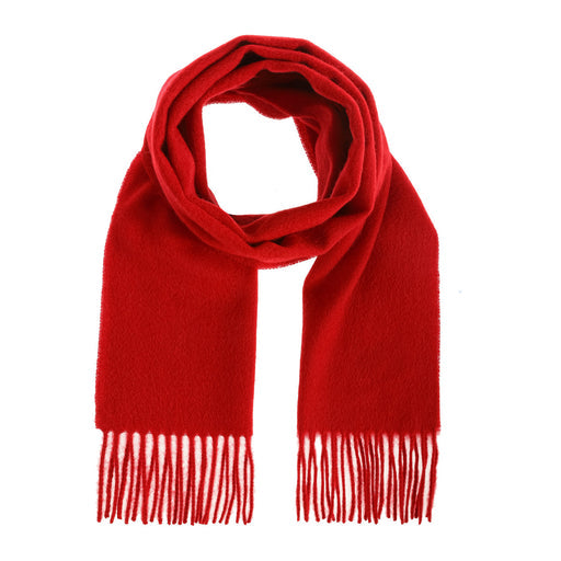 Lambswool Scarf | Red Rouge