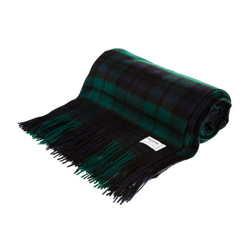 Lambswool Blanket Black Watch | 100% Lambswool