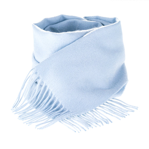 Cashmere Scarf | Baby Blue - Plain colour beauty