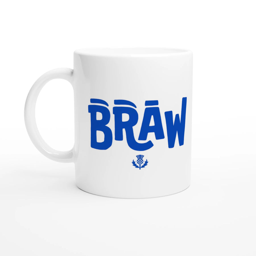 Scottish Mugs | Braw - Scottish slang mug