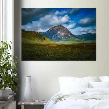 Buachaille Etive Mor Highlands Scotland poster on premium matte paper