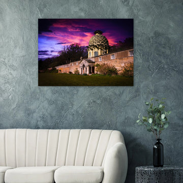 Dunmore Pineapple West Lothian Scotland poster on premium matte paper