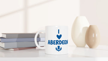 Scottish Mugs | I Love Aberdeen - Coffee Mug