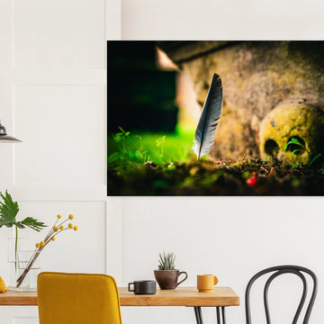Memento Mori wall art premium matte poster