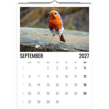 Scotland calendar 2027 cover with iconic Scottish landscape