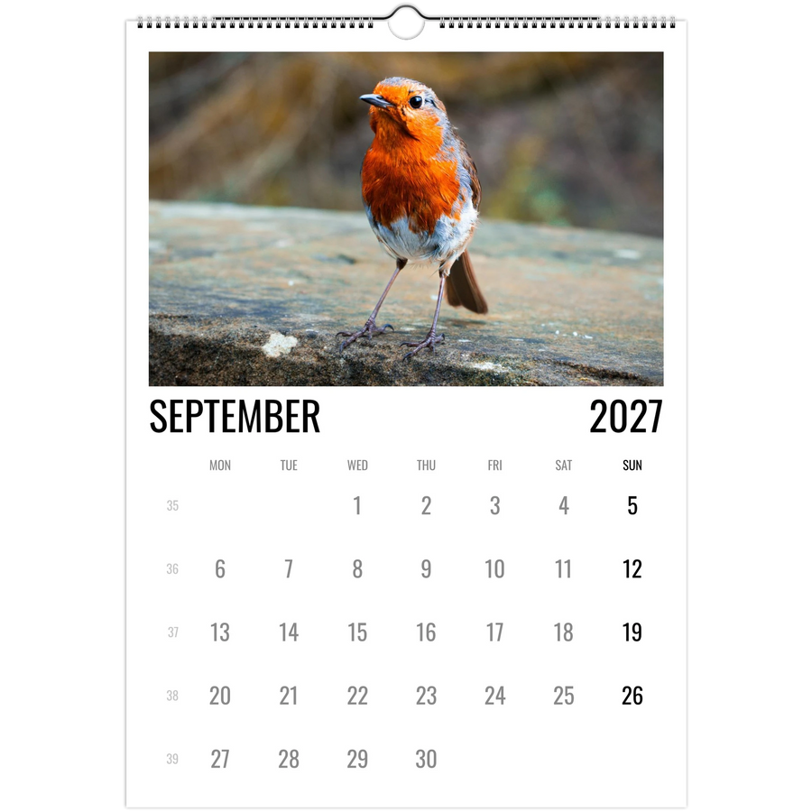 Scotland calendar 2027 cover with iconic Scottish landscape