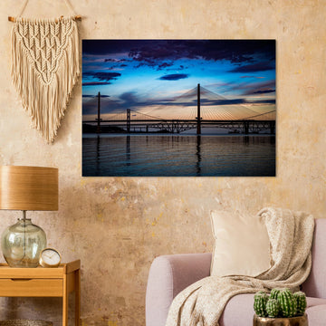 Forth Bridge Scotland sunset print on premium matte paper