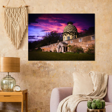 Dunmore Pineapple West Lothian Scotland poster on premium matte paper