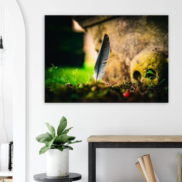 Memento Mori wall art premium matte poster