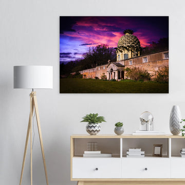 Dunmore Pineapple West Lothian Scotland poster on premium matte paper
