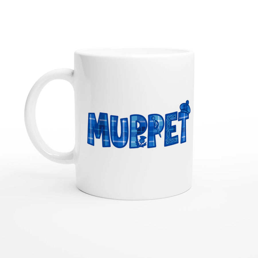 Scottish Mugs | Muppet in tartan