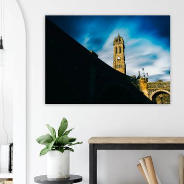 Peebles Scottish Borders print
