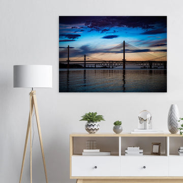Forth Bridge Scotland sunset print on premium matte paper