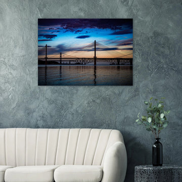 Forth Bridge Scotland sunset print on premium matte paper