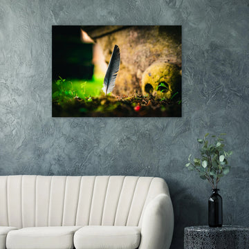 Memento Mori wall art premium matte poster