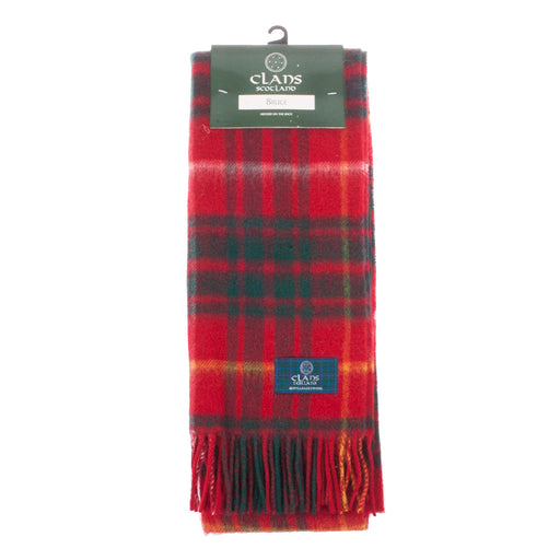 Lambswool scarf Bruce tartan | Scottish clan tartan scarf