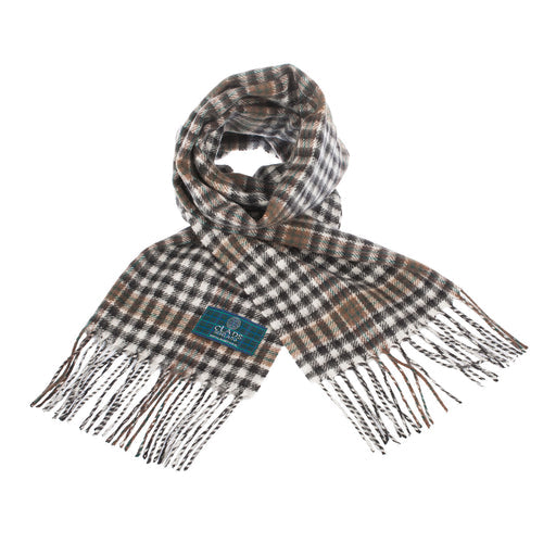 Lambswool scarf Burns Check tartan | Scottish clan tartan scarf
