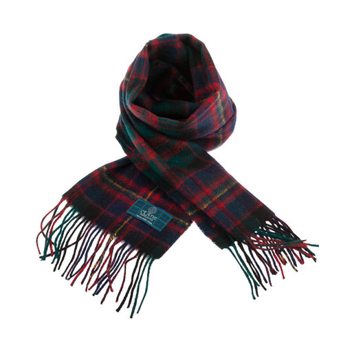 Lambswool scarf Cameron Of Erracht tartan | Scottish clan tartan scarf