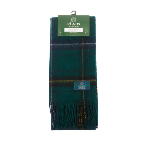 Lambswool scarf Henderson tartan | Scottish clan tartan scarf