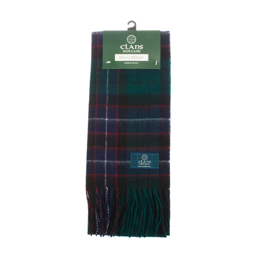 Lambswool scarf Hunter tartan | Scottish clan tartan scarf