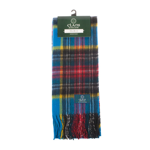 Lambswool scarf Macbeth tartan | Scottish clan tartan scarf