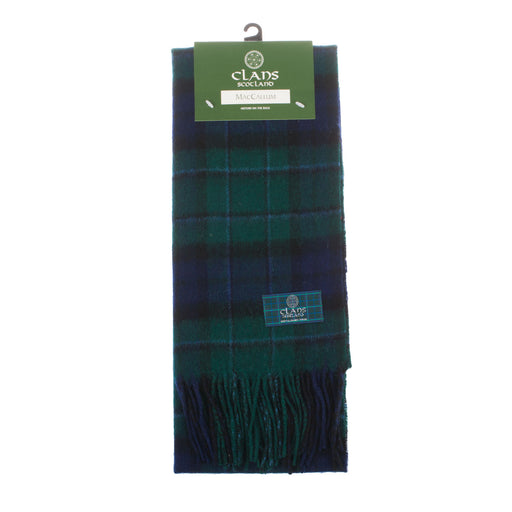 Lambswool scarf Maccallum tartan | Scottish clan tartan scarf