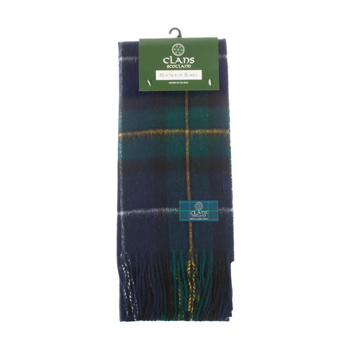 Lambswool scarf Macneil Of Barra tartan | Scottish clan tartan scarf