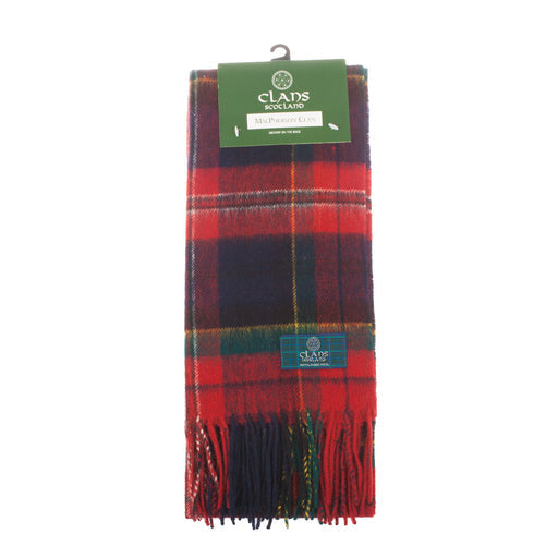 Lambswool scarf Macpherson Clan tartan | Scottish clan tartan scarf