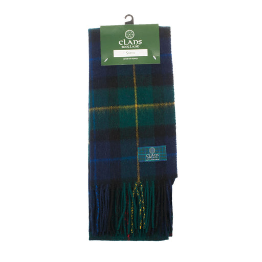 Lambswool scarf Smith tartan | Scottish clan tartan scarf