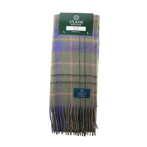 Lambswool scarf Taylor Ancient tartan | Scottish clan tartan scarf
