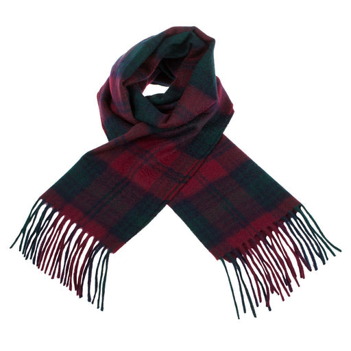 Cashmere Scarf | Lindsay clan tartan