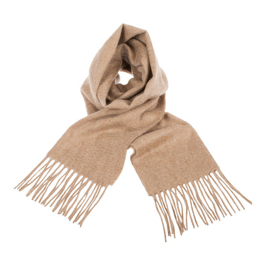 Cashmere Scarf | Light brown Natural