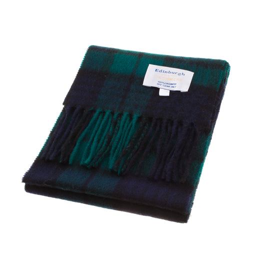 Cashmere Mini Scarf | Black Watch - Traditional Scottish tartan