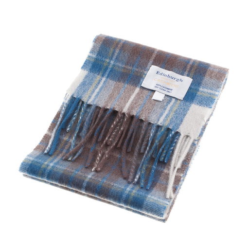 Cashmere Mini Scarf | Stewart Muted Blue