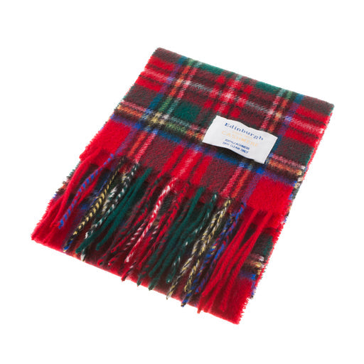 Cashmere Mini Scarf | Stewart Royal - Scottish tartan