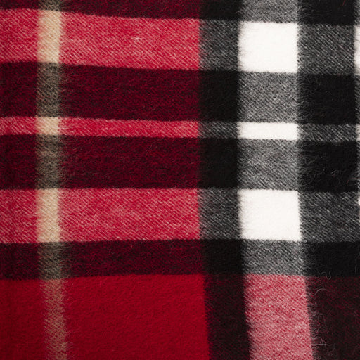 Lambswool Scarf | Exploded Scotty Thomson Red