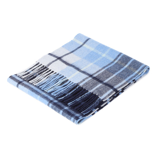 Lambswool Scarf | Mill Check Eclipse