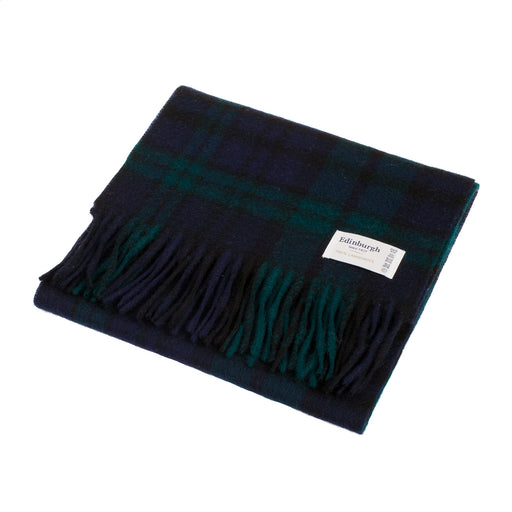 Lambswool Scarf | Black Watch Double Scale